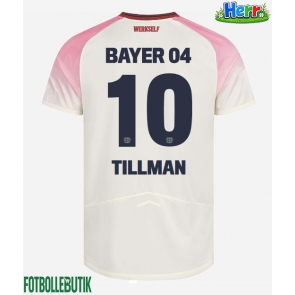 Bayer Leverkusen Malik Tillman #10 Bortatröja 2025-26 Kortärmad